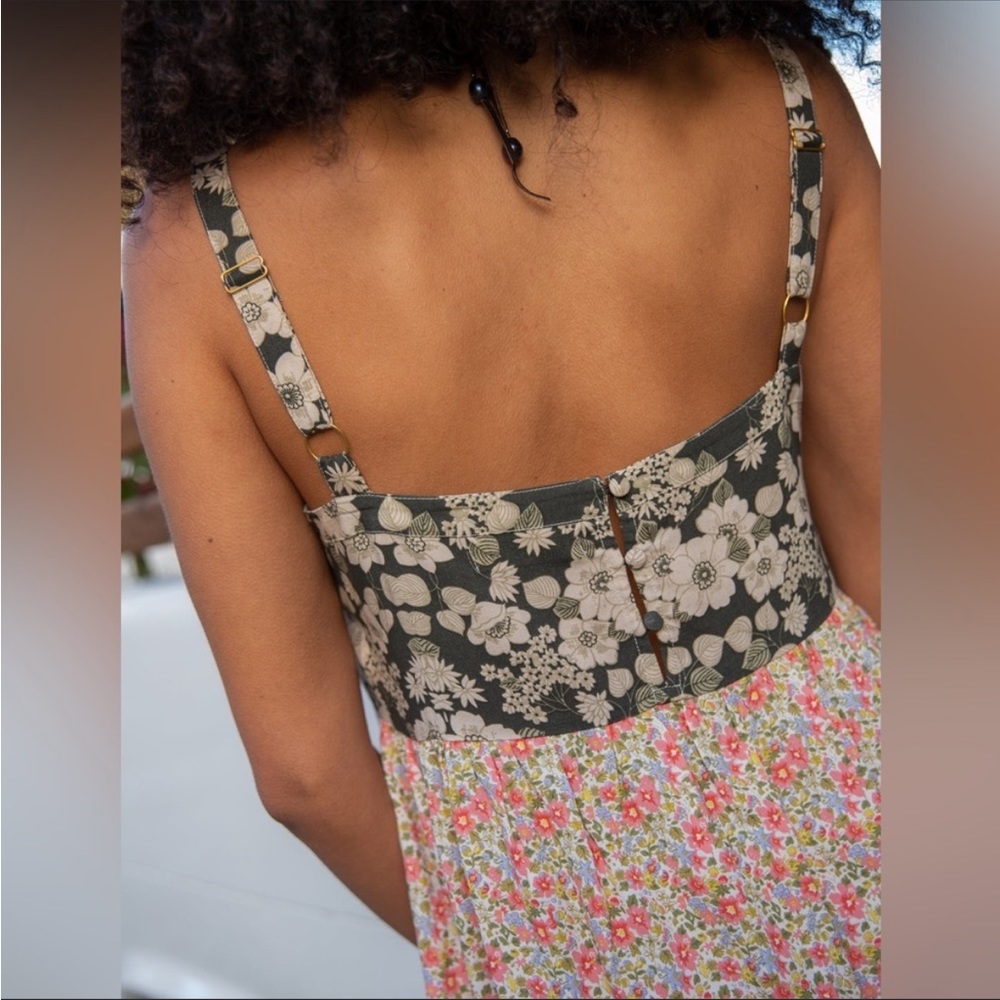 Natural Life Patti Side Slit Maxi Dress